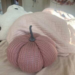 Muave knit pumpkin